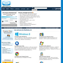 Astuces Windows - Portail francophone d'informatique