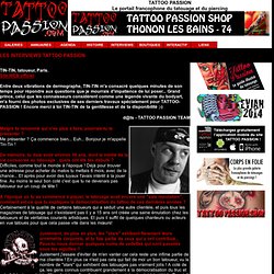 TATTOO PASSION : le portail francophone du tatouage et du pierci