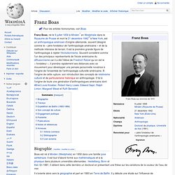 Franz Boas 1858-1942