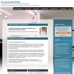 : www.frauenarzt-schuett.de | Dr. Gerhart Schütt :