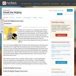 Freak the Mighty Rodman Philbrick Study Guide, Lesson Plan & more