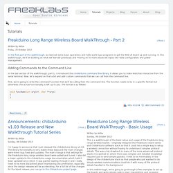 Freaklabs - Open Source Wireless - Tutorials