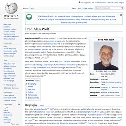 Fred Alan Wolf