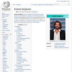 F. Beigbeder - Wikipedia