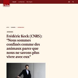 Frédéric Keck: "Nous sommes confinés comme des animaux parce que nous ne savons plus vivre avec eux"