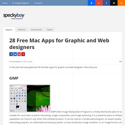 28 Excellent Free Mac Apps for Graphic and Web designers