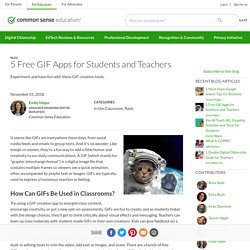 5 Free GIF Apps for Students and Teachers