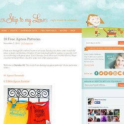 Free Apron Patterns