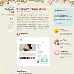 Free Base WordPress Theme