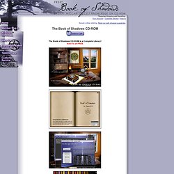 Free Book of Shadows .com - The Book of Shadows CD-ROM