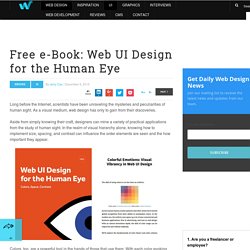 Free e-Book: Web UI Design for the Human Eye