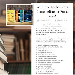 Win Free Books From James Altucher For a Year!