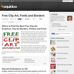 Free Clip Art, Fonts and Borders