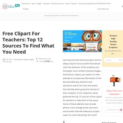 Free Clipart For Teachers: Top 12 Sources To Find What You Need