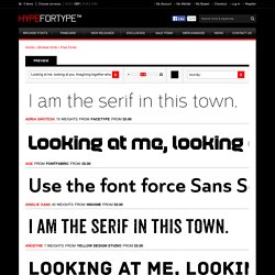 Free Fonts - Browse fonts