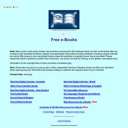 Free e-books
