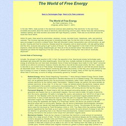 World of Free Energy