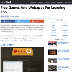 Free Games And Webapps For Learning CSS