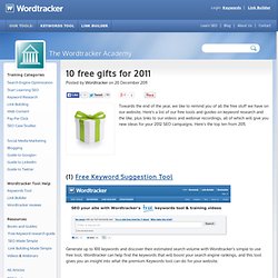 10 free gifts for 2011