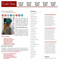 62 Free Hat Patterns