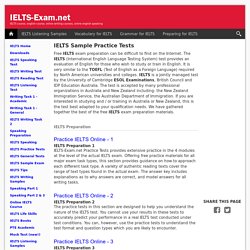Free IELTS Practice Tests