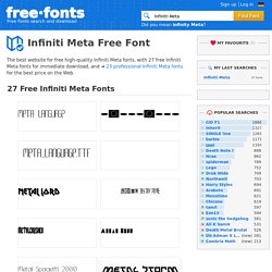 Free Infiniti Meta Fonts