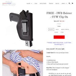 CCW Gun Holsters– PRW