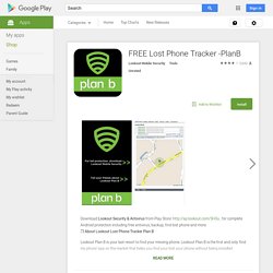 Plan B - Apps on Android Market