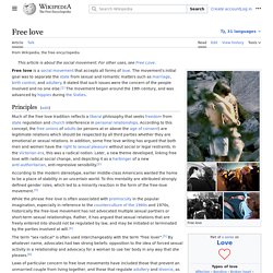 Free love - Wikipedia