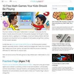 10 Free Math Games Your Kids Should Be Playing