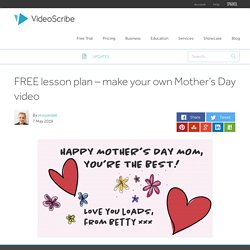 FREE Mother's Day Lesson Plan