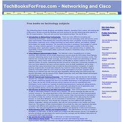Free Networking Books