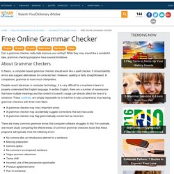 Free Online Grammar Checker