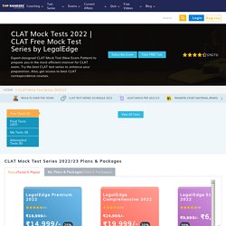 Free CLAT Mock Test 2019