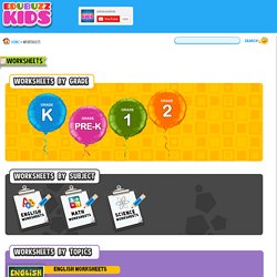 Free Online worksheets for Kids