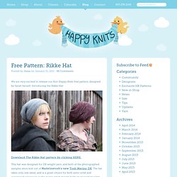Free Pattern: Rikke Hat