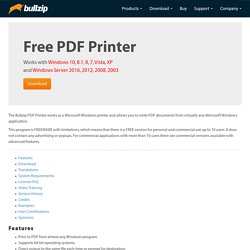 FREE PDF Printer