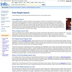 Free People Search - topics.info.com