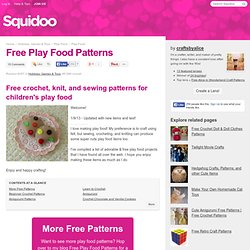 Free Play Food Patterns