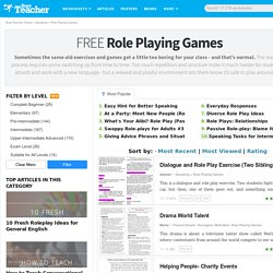 232 FREE Role-plays Worksheets