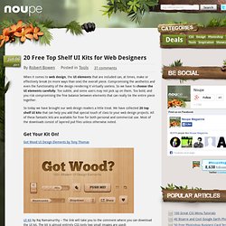 20 Free Top Shelf UI Kits for Web Designers - Noupe Design Blog