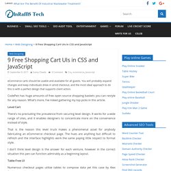 9 Free Shopping Cart UIs in CSS and JavaScript - News Info