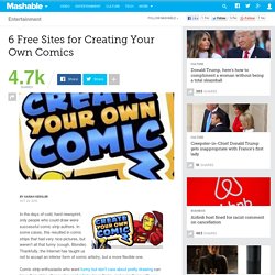6 Free Sites for Creating Your Own Comics