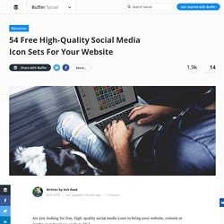 50+ Free, High-Quality Social Media Icon Sets (Something for Everyone)