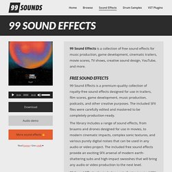 Free Sound Effects (24-bit WAV)