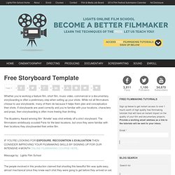 Free Storyboard Template
