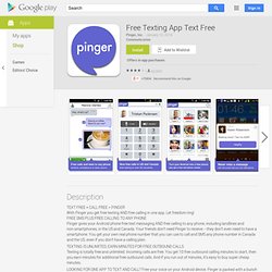 Pinger: Text + Appel Gratuits