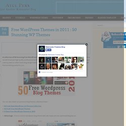 50 Stunning Free Wordpress Themes in 2011