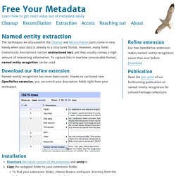 Free Your Metadata