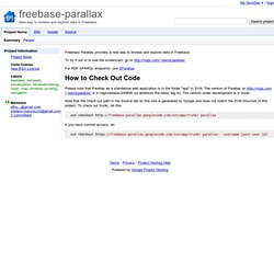 freebase-parallax - New way to browse and explore data in Freebase